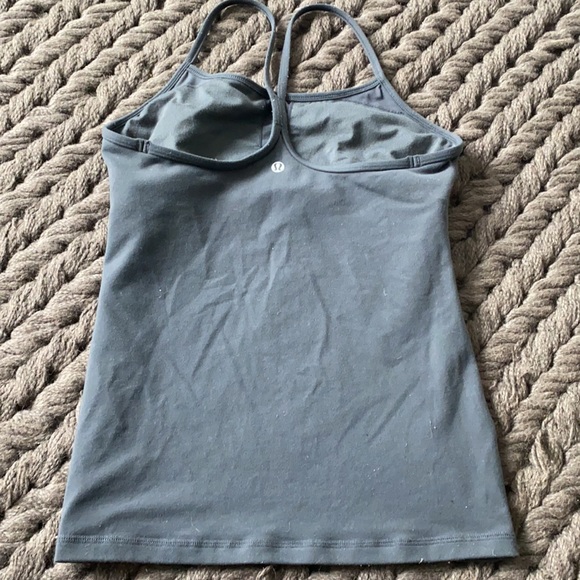 Lululemon tank with built in sports bra - Picture 3 of 4